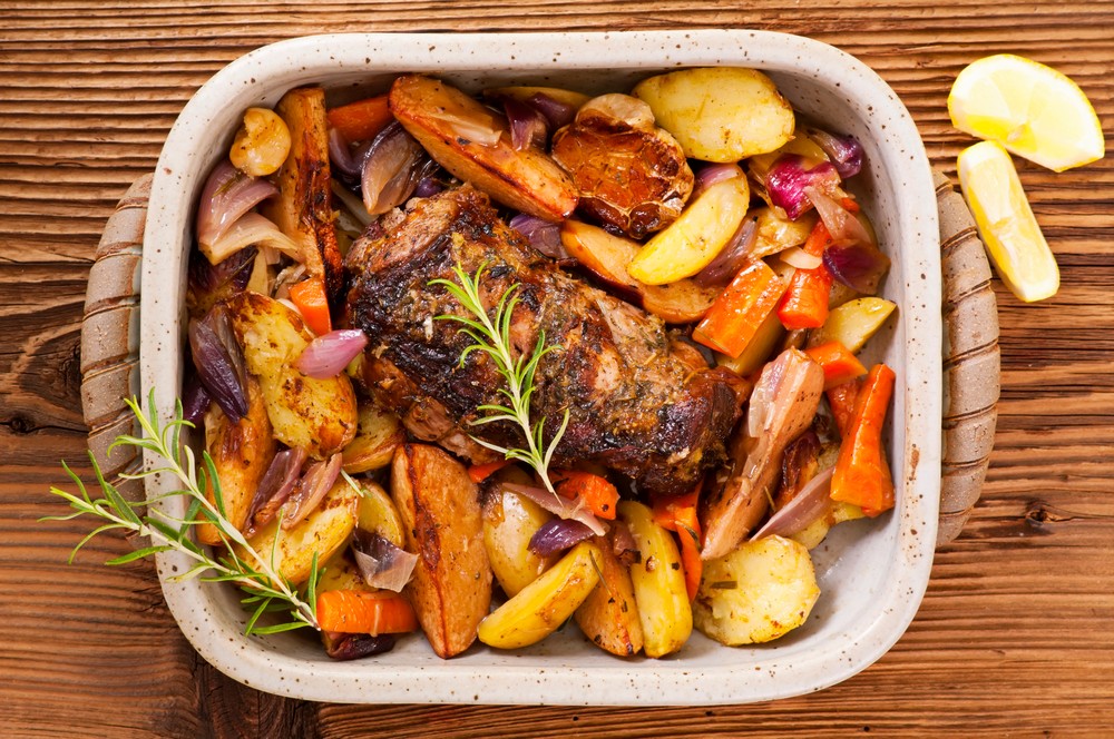 Lamb Roast with Vegetable