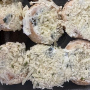 Spinach Artichoke Mushroom Caps - Image 1